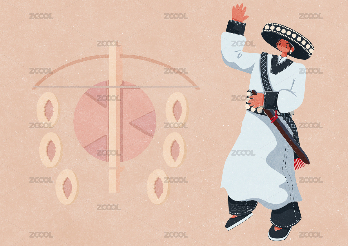 傈僳族黑傈僳男性（主預覽-7188657） - 未分類 - 站酷設計師歪蹄原創(chuàng)素材 - 站酷ZCOOL