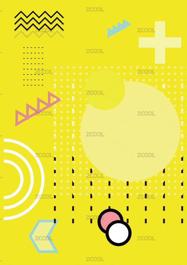 孟菲斯風格的封面，海報抽象形狀的組成。3D漸變矢量幾何模板（主預覽-1601586） - 未分類 - 站酷設(shè)計師繪畫狂熱原創(chuàng)素材 - 站酷ZCOOL