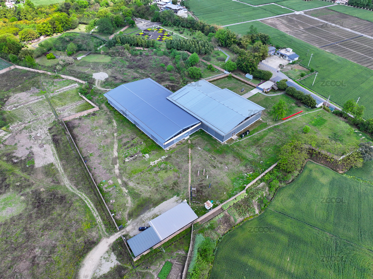 德阳市广汉三星堆国家考古遗址公园航拍（主预览-779778） - 未分类 - 站酷设计师猫爷爷515原创素材 - 站酷ZCOOL