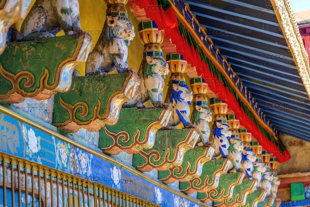 中国西藏山南桑耶寺金大殿（主预览-7140754） - 未分类 - 站酷设计师健忘的行摄世界原创素材 - 站酷ZCOOL