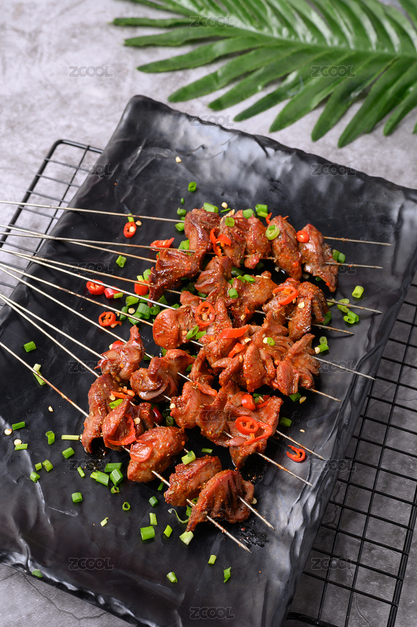 炭烤鸡胗（主预览-196776） - 未分类 - 站酷设计师pengpengos原创素材 - 站酷ZCOOL