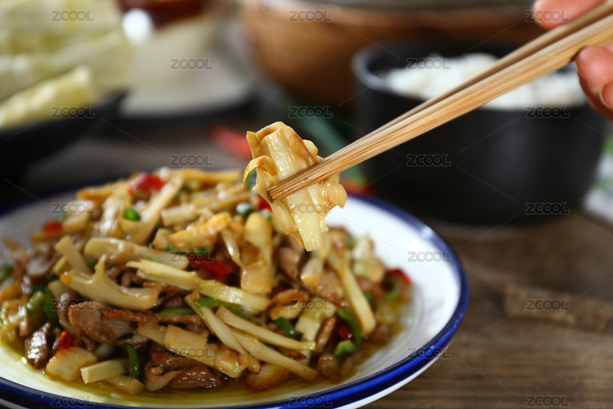 新鮮扁尖鹽筍干燒肉家常菜（主預(yù)覽-6084071） - 未分類 - 站酷設(shè)計師述照視覺原創(chuàng)素材 - 站酷ZCOOL