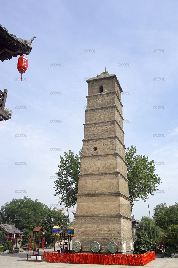 河南洛阳洛邑古城历史遗迹 宋代古塔文峰塔（主预览-9347432） - 未分类 - 站酷设计师无题图原创素材 - 站酷ZCOOL