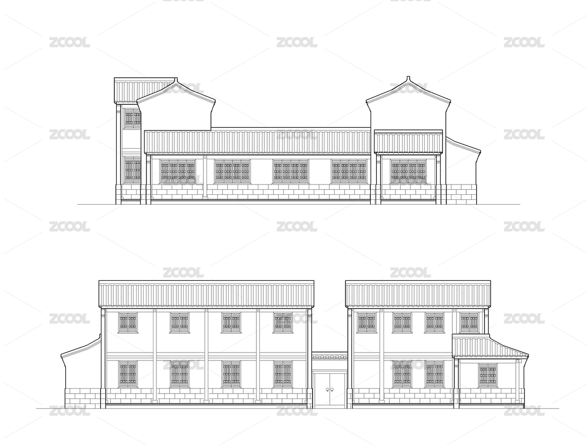中國建筑（主預覽-7694076） - 未分類 - 站酷設計師HZDhdz原創(chuàng)素材 - 站酷ZCOOL