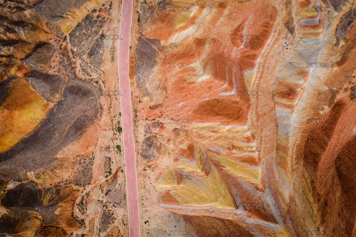 无人机视角下的中国甘肃张掖七彩丹霞（主预览-8454621） - 未分类 - 站酷设计师lwb87原创素材 - 站酷ZCOOL