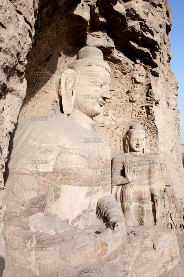 云冈石窟（主预览-6725845） - 未分类 - 站酷设计师北京李伟佳原创素材 - 站酷ZCOOL