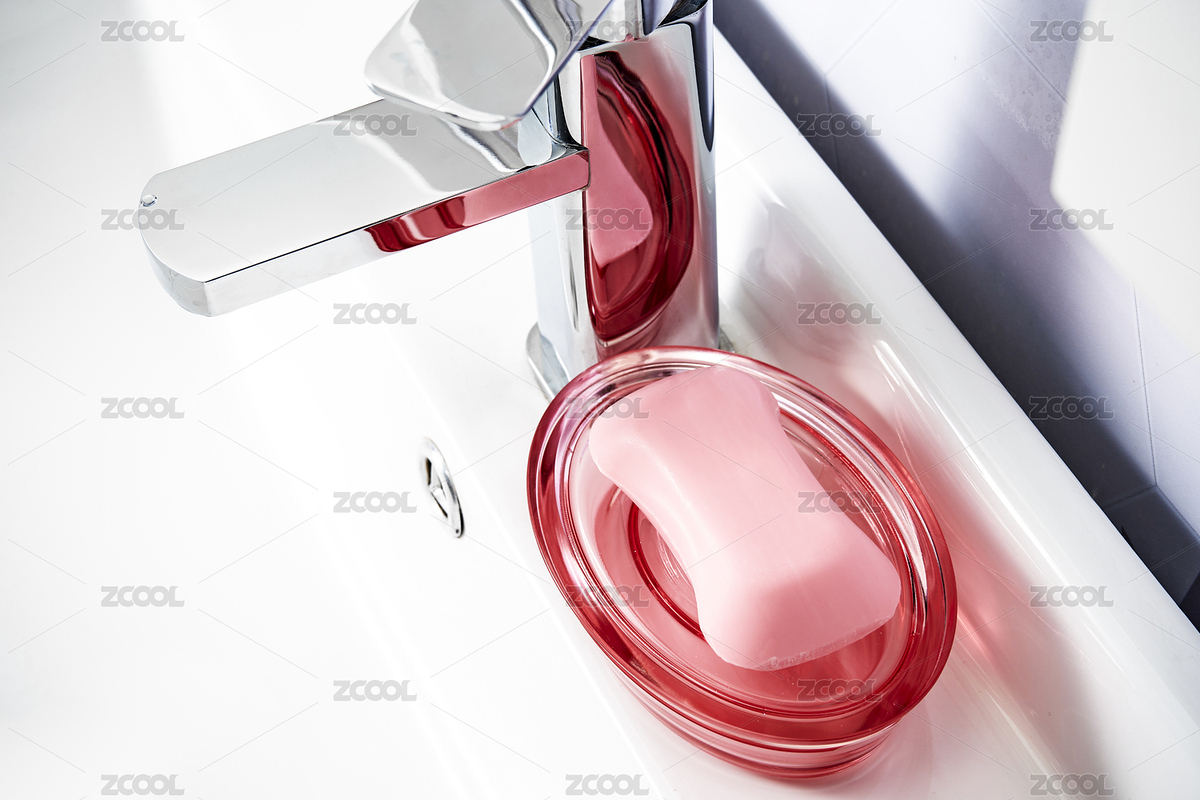 水龍頭旁放著的香皂（主預覽-8620715） - 未分類 - 站酷設計師yuliang_8888原創(chuàng)素材 - 站酷ZCOOL
