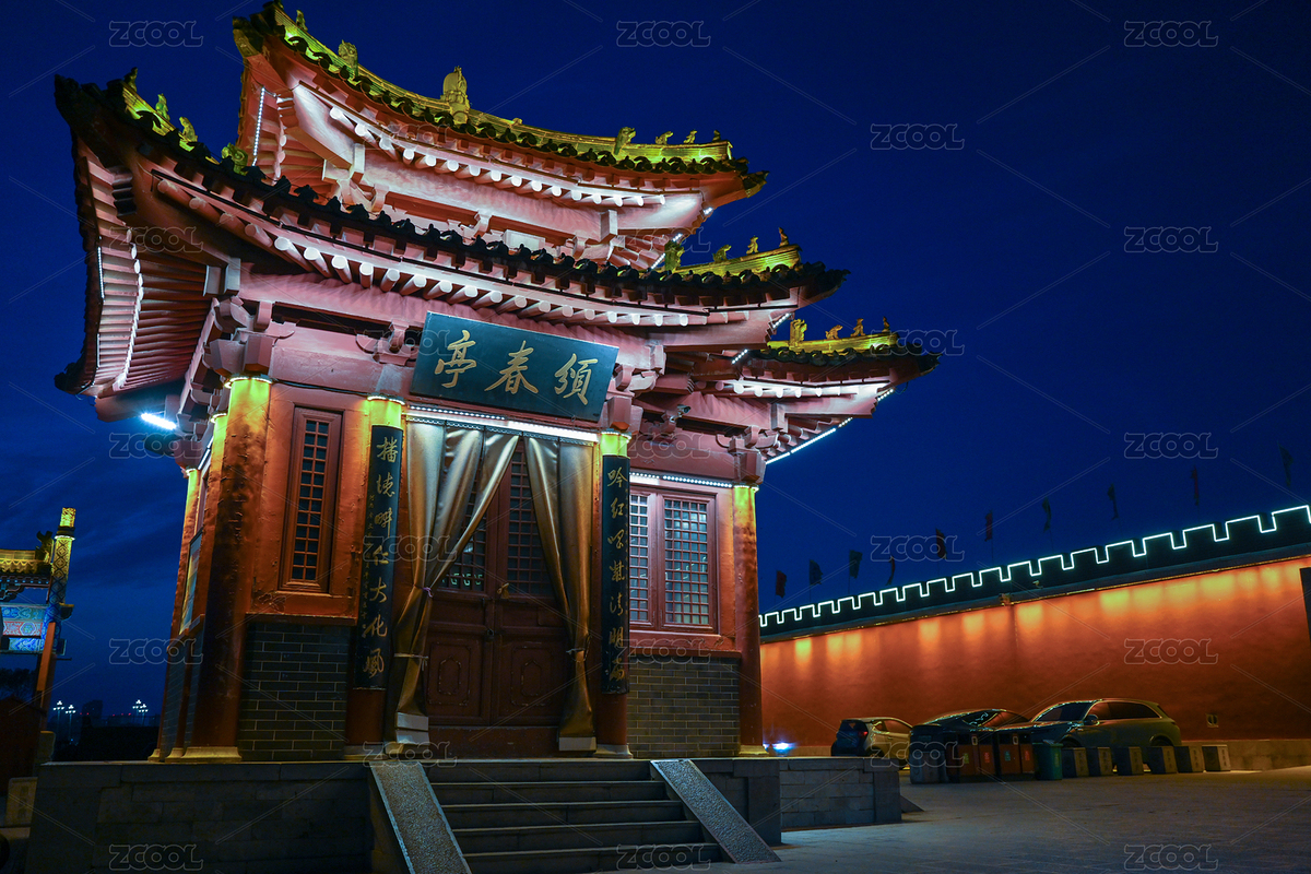 中国开封府景区大门夜景（主预览-5631459） - 未分类 - 站酷设计师匠指摄影室原创素材 - 站酷ZCOOL
