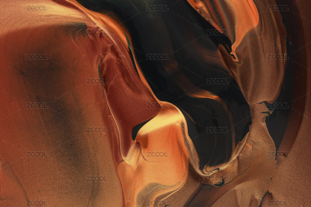 流淌的黑金色顏料（主預(yù)覽-8096617） - 未分類 - 站酷設(shè)計(jì)師陳綻原創(chuàng)素材 - 站酷ZCOOL