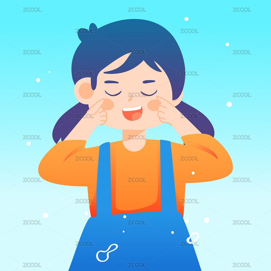 世界愛眼日小孩做眼保健操保護(hù)眼睛視力插畫（主預(yù)覽-2085863） - 未分類 - 站酷設(shè)計(jì)師熊伍_原創(chuàng)素材 - 站酷ZCOOL