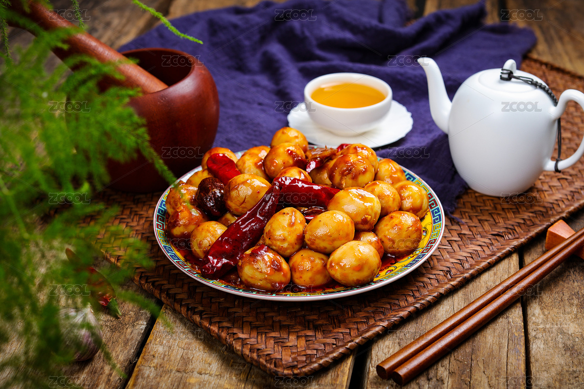 特色农家菜肴卤鹌鹑蛋（主预览-7546834） - 未分类 - 站酷设计师昙华碎影原创素材 - 站酷ZCOOL