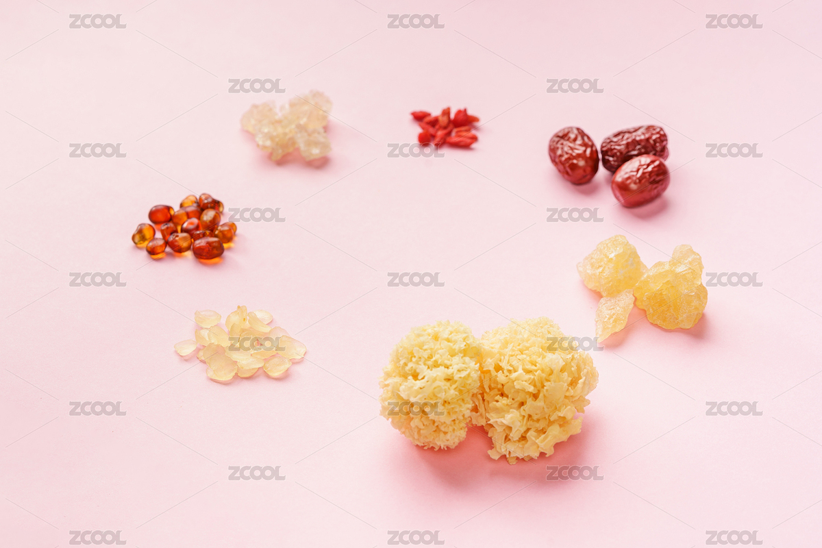 單色背景下的桃膠羹配料（主預(yù)覽-7045201） - 未分類 - 站酷設(shè)計師陳鋒塵原創(chuàng)素材 - 站酷ZCOOL
