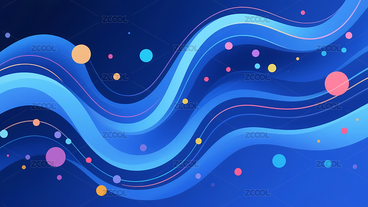 藍色波浪彩點活力（主預(yù)覽-10517829） - 未分類 - 站酷設(shè)計師熾木視覺原創(chuàng)素材 - 站酷ZCOOL