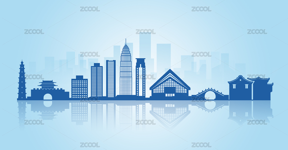 中國(guó)浙江省紹興市地標(biāo)建筑剪影（主預(yù)覽-7803331） - 未分類(lèi) - 站酷設(shè)計(jì)師墨者設(shè)計(jì)原創(chuàng)素材 - 站酷ZCOOL