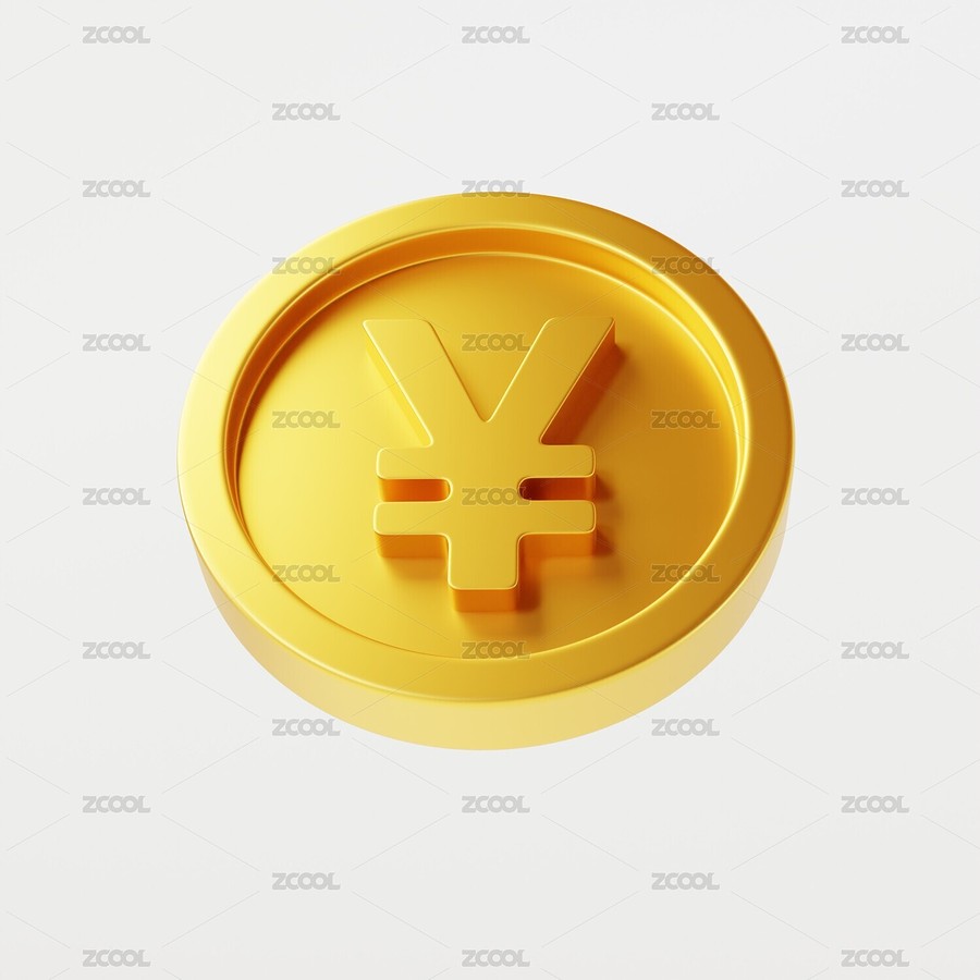 金融投资理财人民币金币3D（主预览-2482442） - 未分类 - 站酷设计师Miruis原创素材 - 站酷ZCOOL