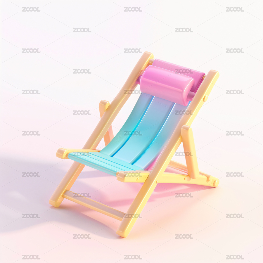 c4d风格浅色背景户外折叠椅（主预览-1092960） - 未分类 - 站酷设计师无敌的设计原创素材 - 站酷ZCOOL