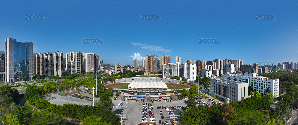 惠州市大亞灣管委會惠民廣場體育館航拍（主預覽-5346423） - 未分類 - 站酷設計師貓爺爺515原創(chuàng)素材 - 站酷ZCOOL