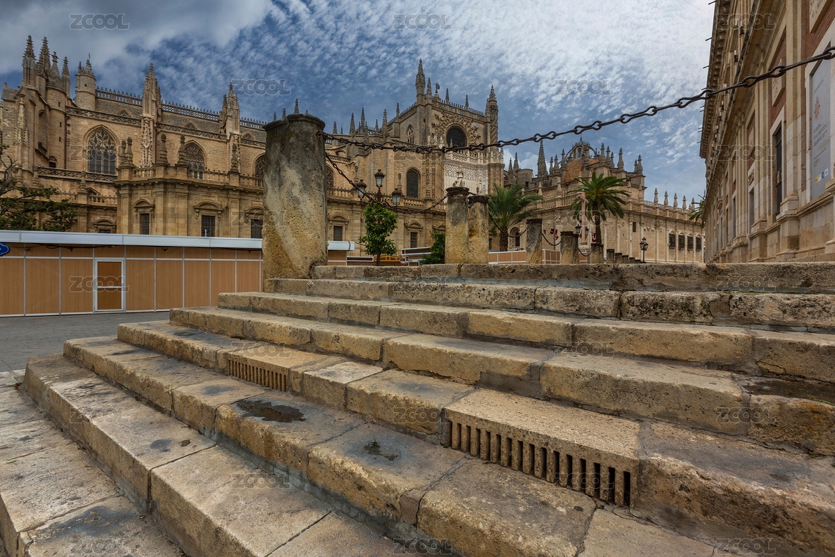 西班牙塞维利亚大教堂建筑外部（主预览-8067080） - 未分类 - 站酷设计师原野三月原创素材 - 站酷ZCOOL