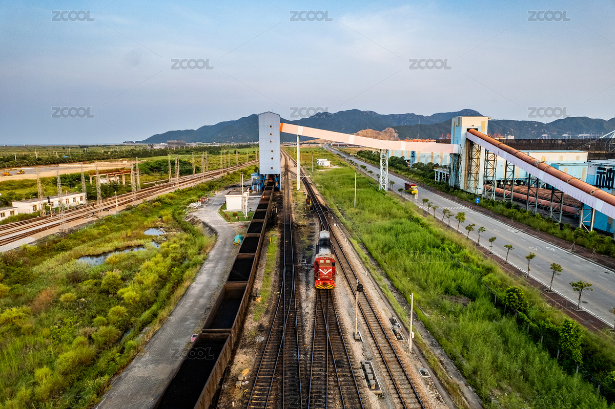 珠海港口煤炭码头运输（主预览-5644161） - 未分类 - 站酷设计师吃不胖的Lin原创素材 - 站酷ZCOOL