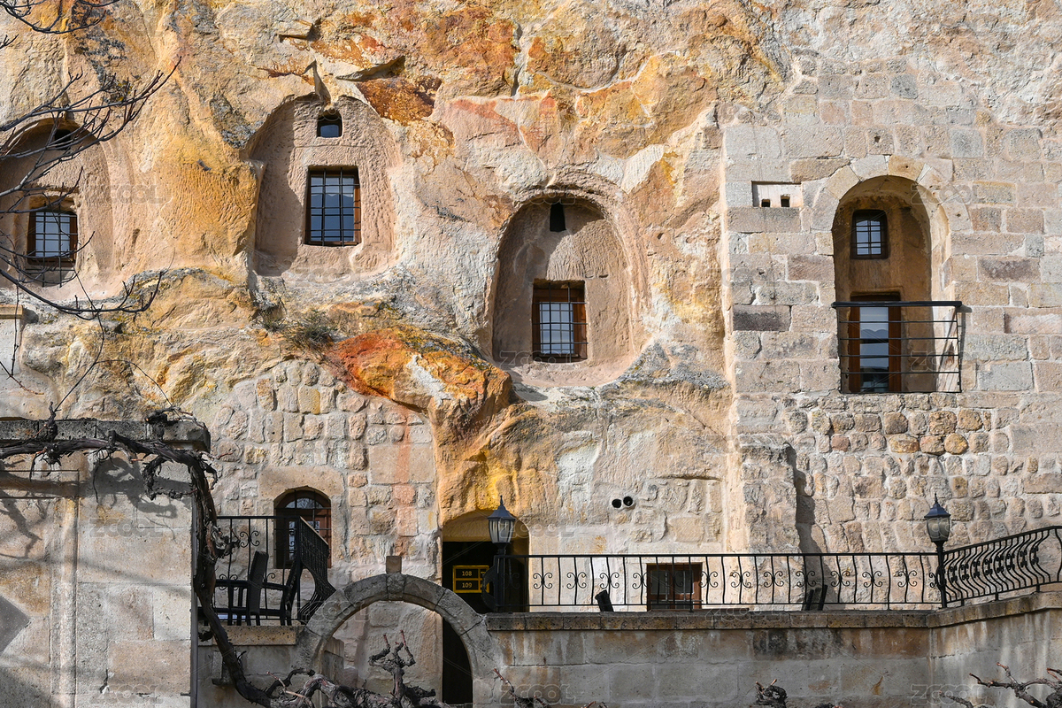 洞穴酒店外觀（主預(yù)覽-10913142） - 未分類 - 站酷設(shè)計(jì)師烏小Q原創(chuàng)素材 - 站酷ZCOOL