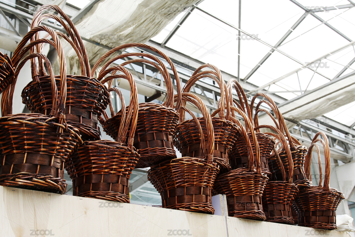 排列整齊的柳條籃子（主預覽-12219723） - 未分類 - 站酷設(shè)計師liujunrong原創(chuàng)素材 - 站酷ZCOOL
