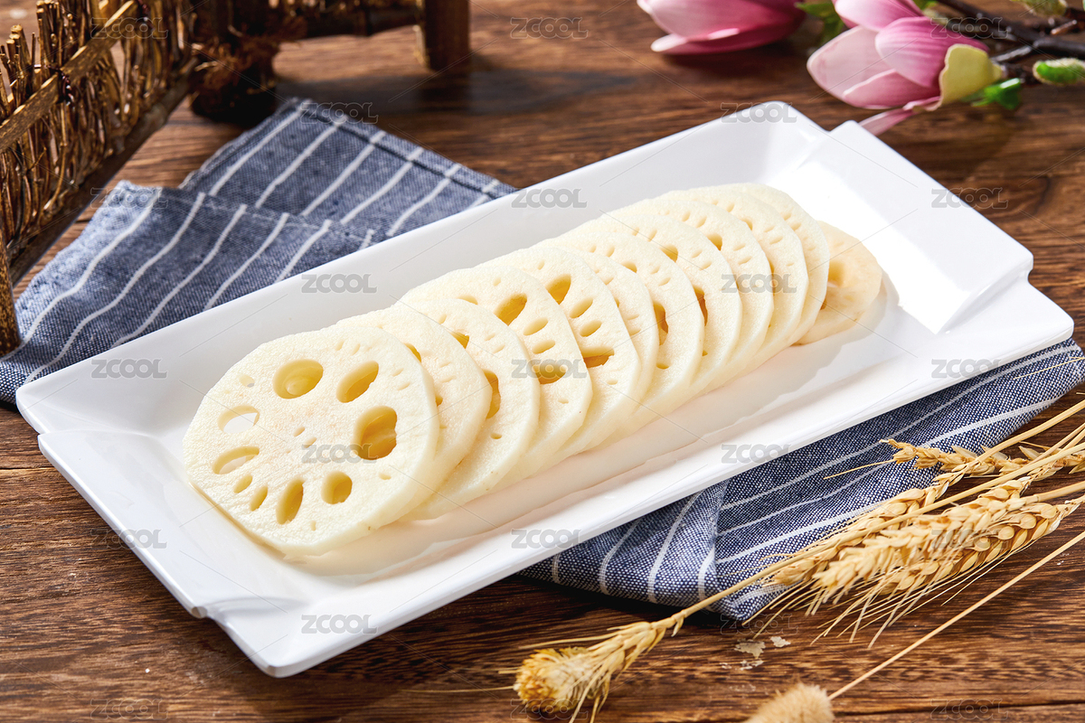 桌面上放著一盤(pán)藕片（主預(yù)覽-2982746） - 未分類(lèi) - 站酷設(shè)計(jì)師Extra奕達(dá)達(dá)原創(chuàng)素材 - 站酷ZCOOL