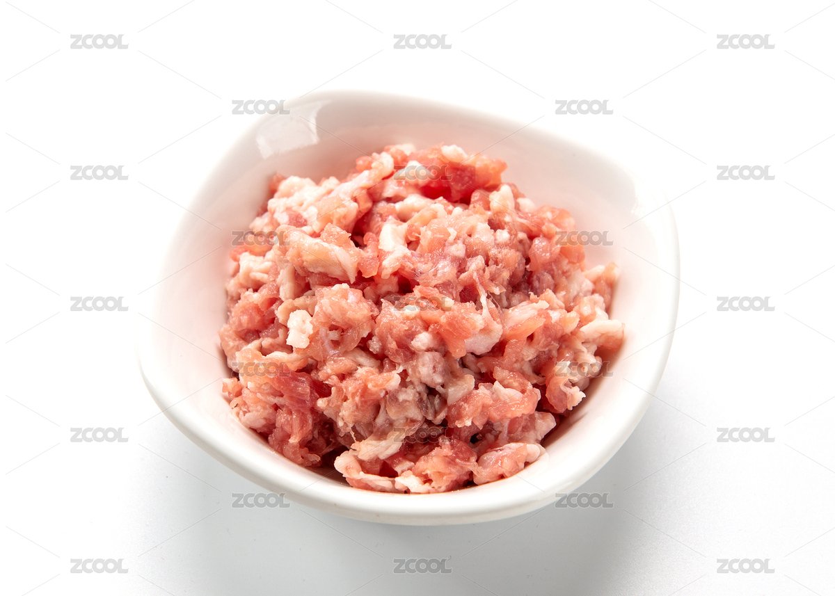 白色背景上餐具中擺放的豬肉餡（主預(yù)覽-8835411） - 未分類 - 站酷設(shè)計(jì)師密斯楊攝影原創(chuàng)素材 - 站酷ZCOOL