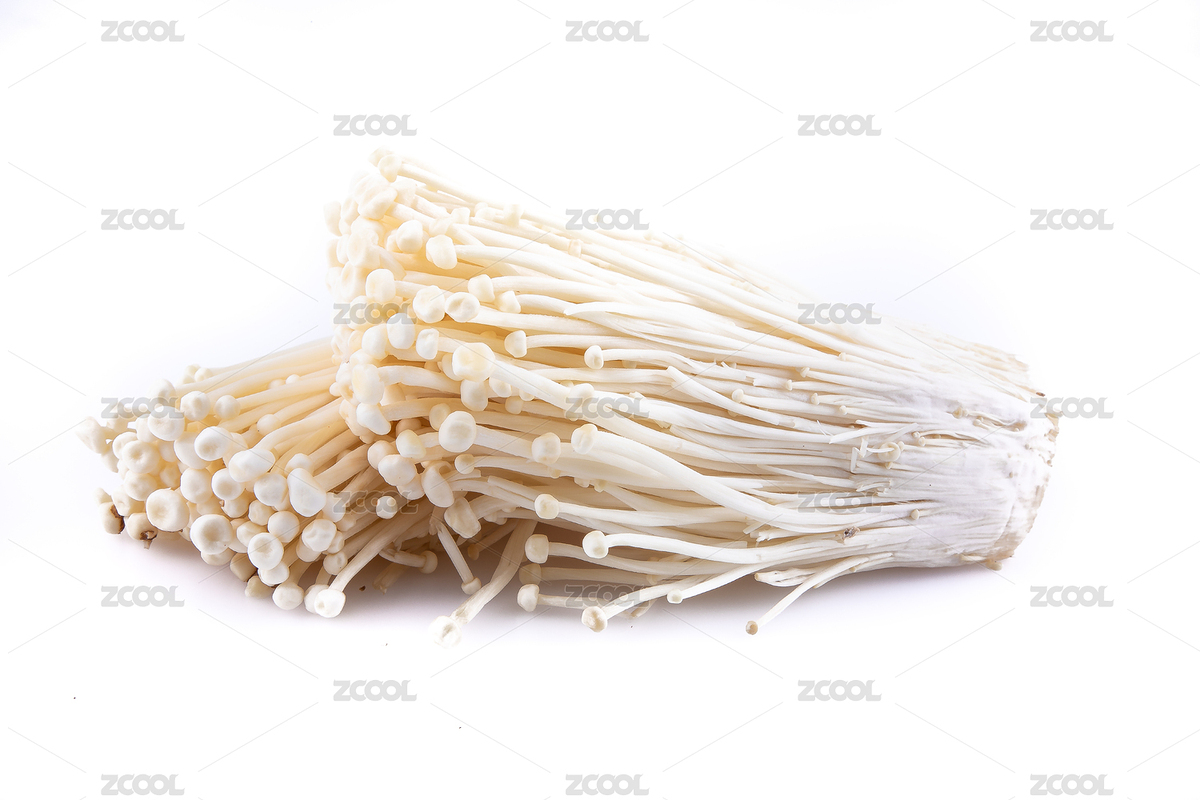 特寫背景分離新鮮金針菇（主預覽-765894） - 未分類 - 站酷設計師KilitoChan原創(chuàng)素材 - 站酷ZCOOL