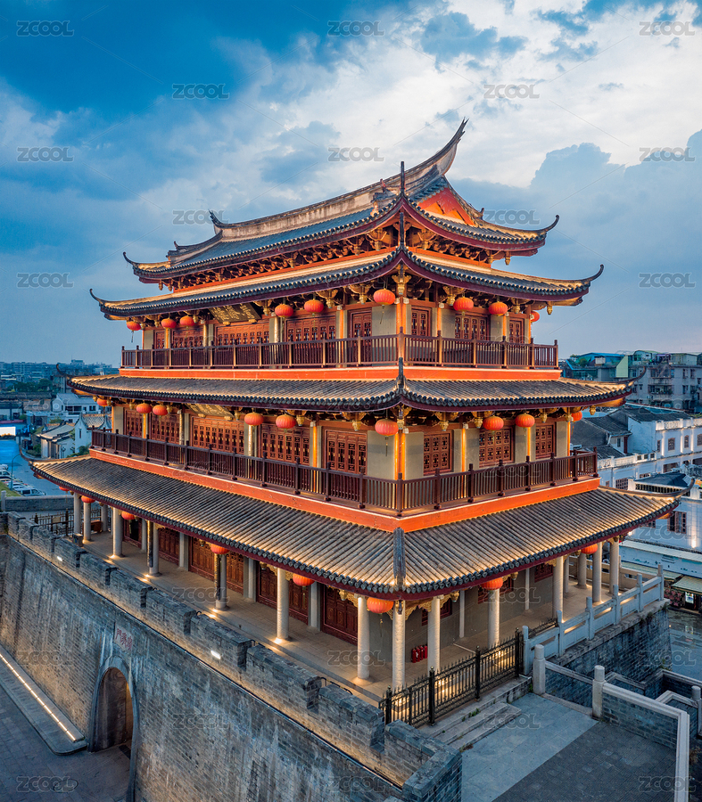 中国广东省潮州市潮州古城夜景（主预览-3432591） - 未分类 - 站酷设计师明湖水原创素材 - 站酷ZCOOL