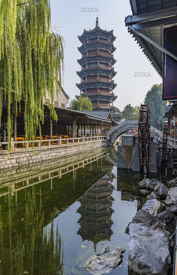 河北省灤州市灤州古城景觀（主預覽-7648824） - 未分類 - 站酷設計師西木叔叔原創(chuàng)素材 - 站酷ZCOOL