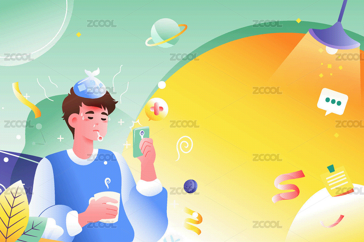 甲流感冒醫(yī)療矢量插畫（主預(yù)覽-9616694） - 未分類 - 站酷設(shè)計(jì)師keeein原創(chuàng)素材 - 站酷ZCOOL