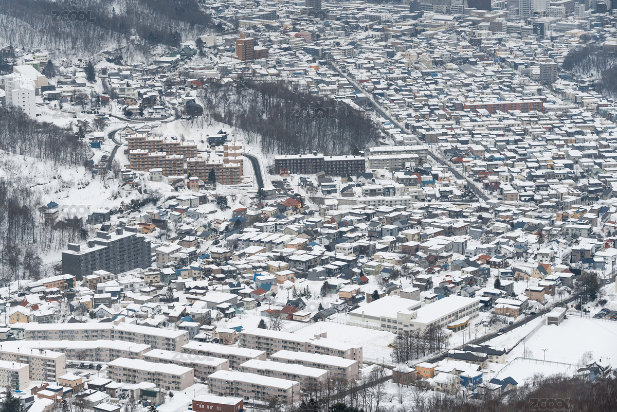 北海道小樽天狗山俯瞰（主預覽-2131165） - 未分類 - 站酷設計師D123D4原創(chuàng)素材 - 站酷ZCOOL