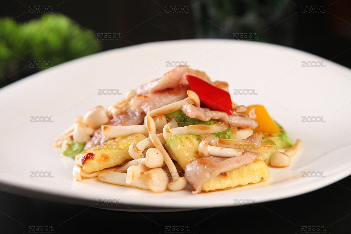 玉菇小瓜炒爽肉（主預(yù)覽-1950596） - 未分類 - 站酷設(shè)計(jì)師醉美中國(guó)菜原創(chuàng)素材 - 站酷ZCOOL