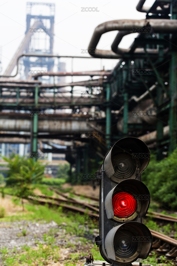 廢棄的首鋼廠區(qū)鐵路信號燈（主預(yù)覽-6930068） - 未分類 - 站酷設(shè)計師PeterMM原創(chuàng)素材 - 站酷ZCOOL
