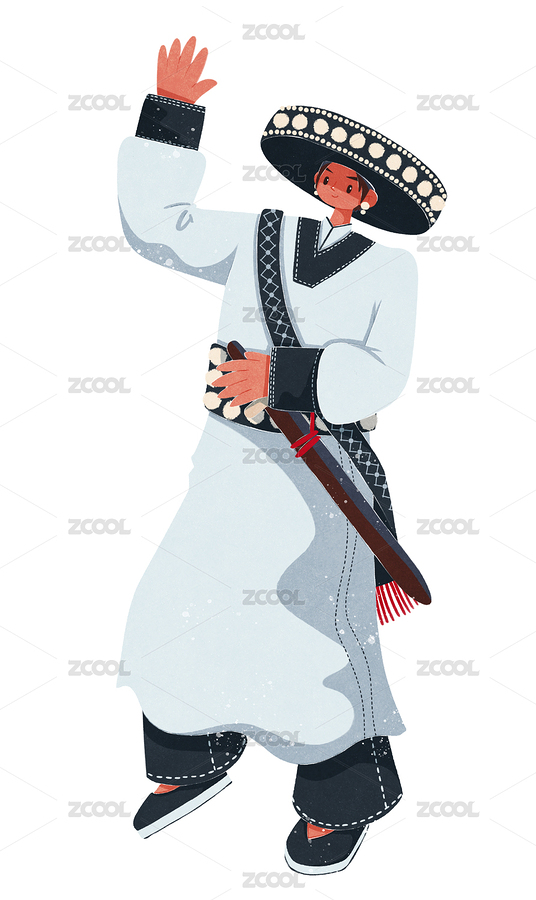 傈僳族黑傈僳男性（主預(yù)覽-7753985） - 未分類(lèi) - 站酷設(shè)計(jì)師歪蹄原創(chuàng)素材 - 站酷ZCOOL