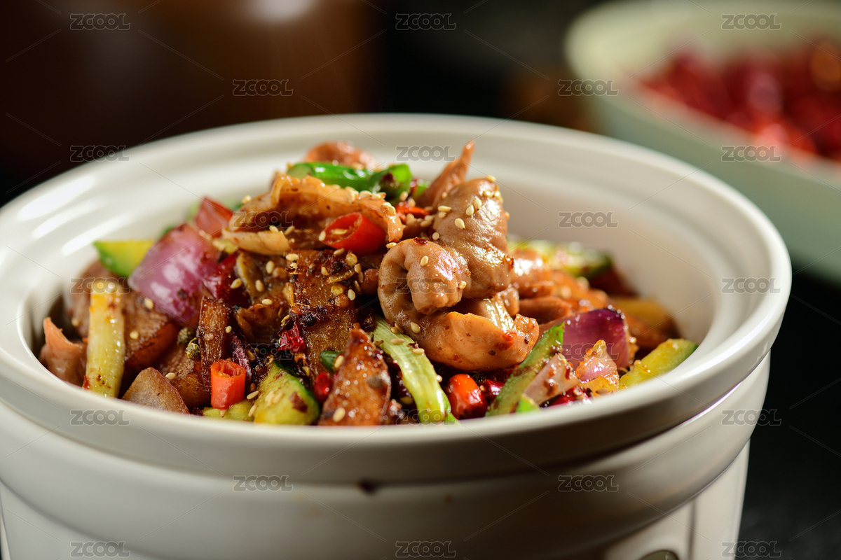 香辣肥腸（主預(yù)覽-675585） - 未分類 - 站酷設(shè)計師老魚美食原創(chuàng)素材 - 站酷ZCOOL