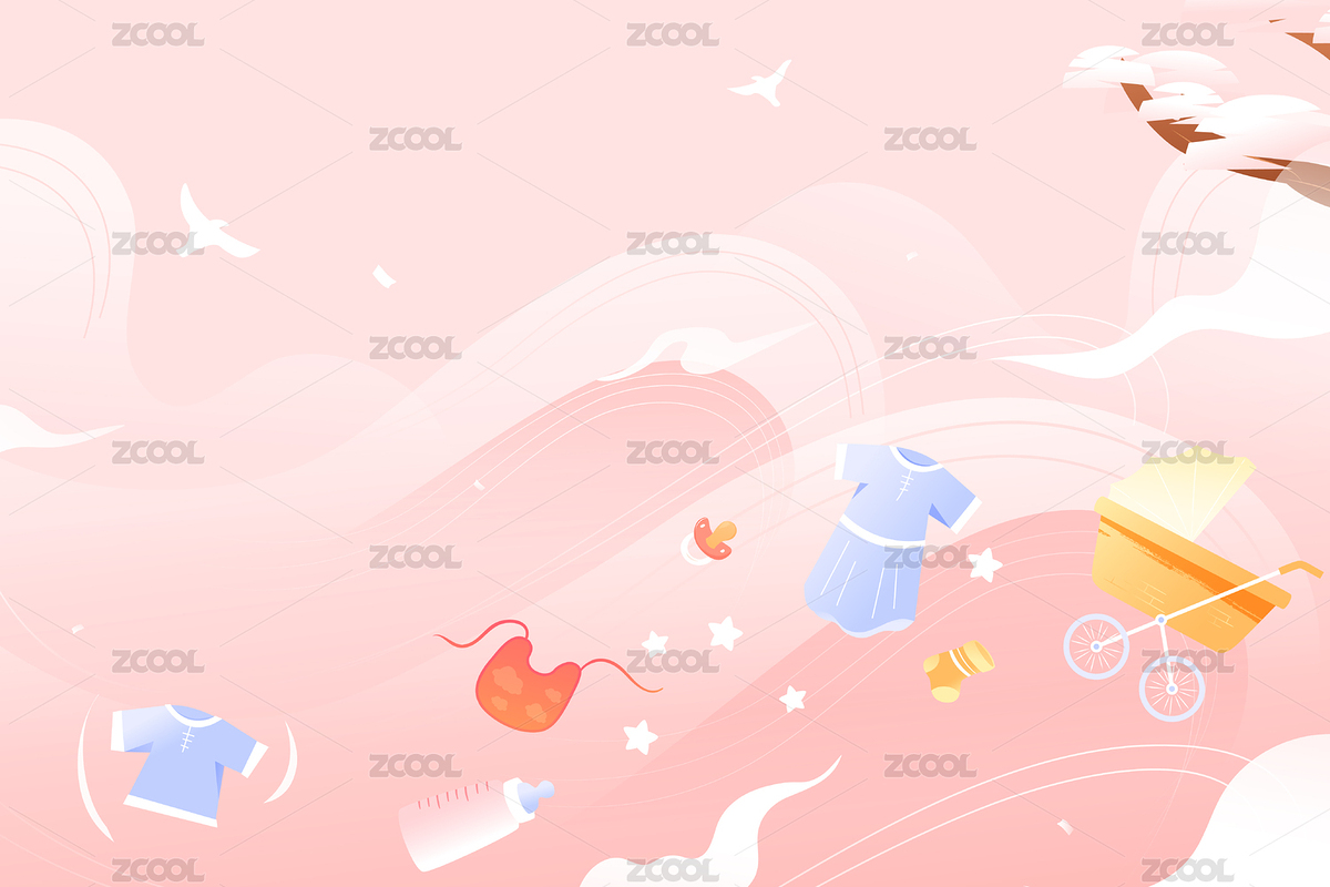母婴电商矢量插画（主预览-7396091） - 未分类 - 站酷设计师keeein原创素材 - 站酷ZCOOL