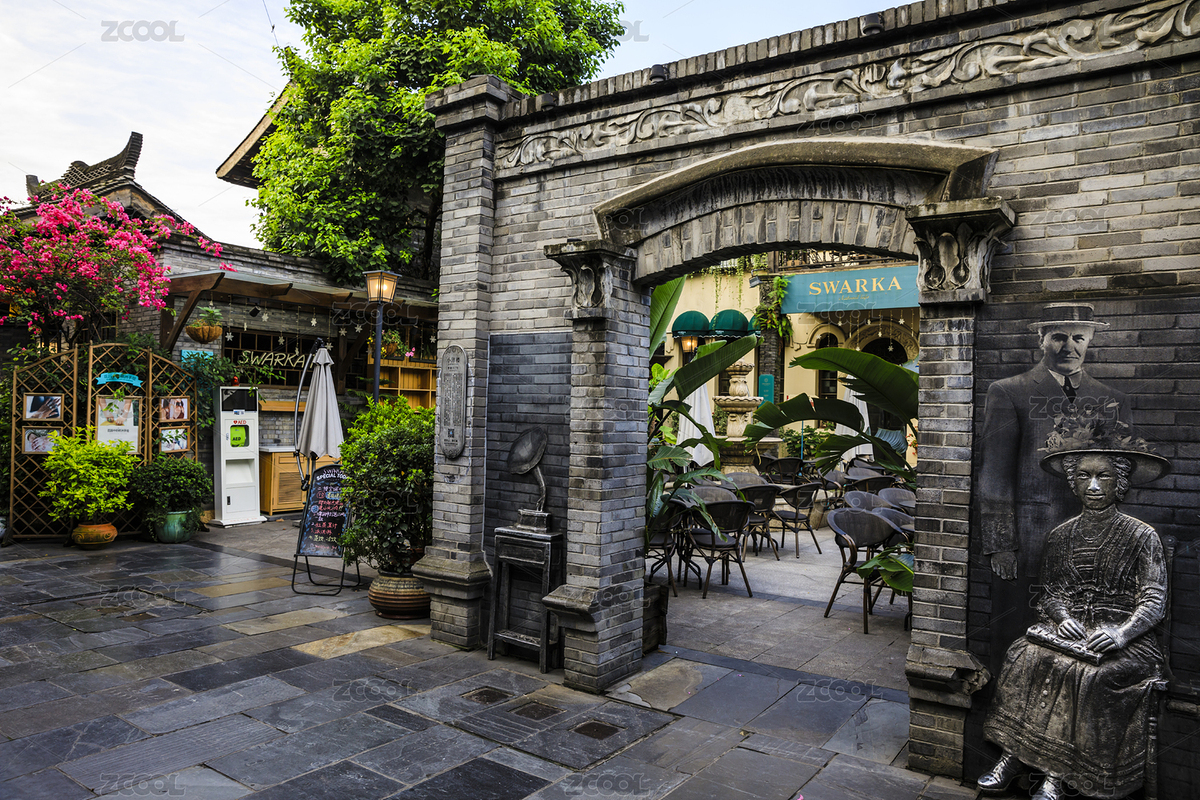 中國四川成都寬窄巷子著名景點(diǎn)（主預(yù)覽-4690733） - 未分類 - 站酷設(shè)計(jì)師劉劍偉原創(chuàng)素材 - 站酷ZCOOL