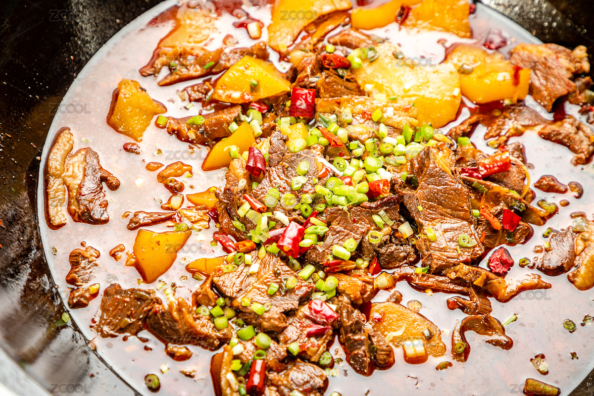 鐵鍋里盛著醬香驢肉（主預(yù)覽-4198790） - 未分類 - 站酷設(shè)計(jì)師濤麟攝影原創(chuàng)素材 - 站酷ZCOOL
