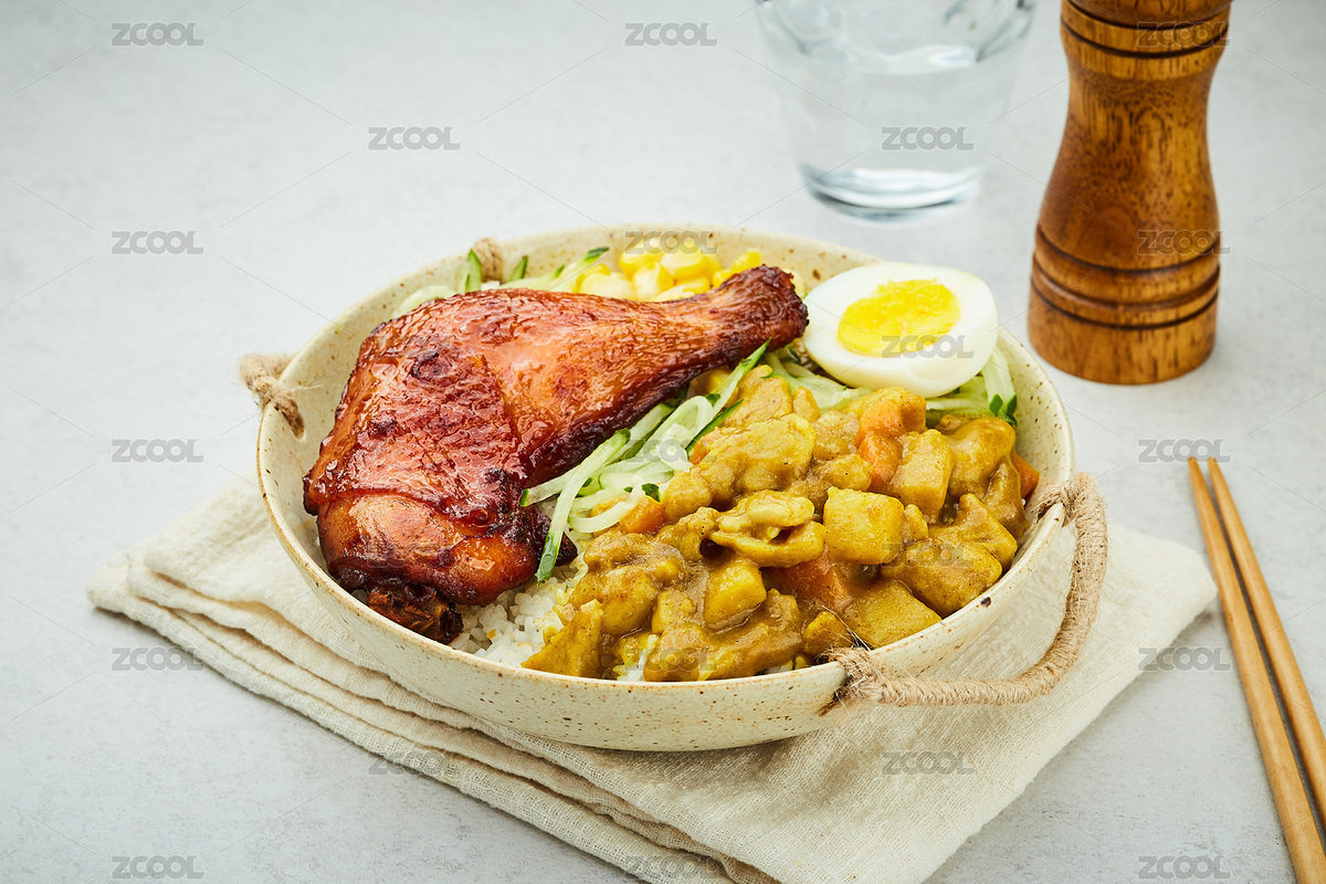 手槍腿咖喱雞肉飯（主預(yù)覽-12377556） - 未分類 - 站酷設(shè)計(jì)師lichong557原創(chuàng)素材 - 站酷ZCOOL