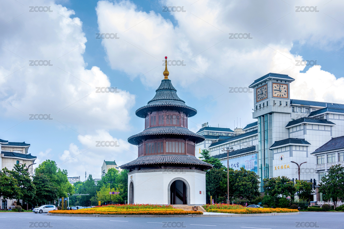 中國江蘇揚(yáng)州文昌閣街景（主預(yù)覽-2362959） - 未分類 - 站酷設(shè)計(jì)師健忘的行攝世界原創(chuàng)素材 - 站酷ZCOOL