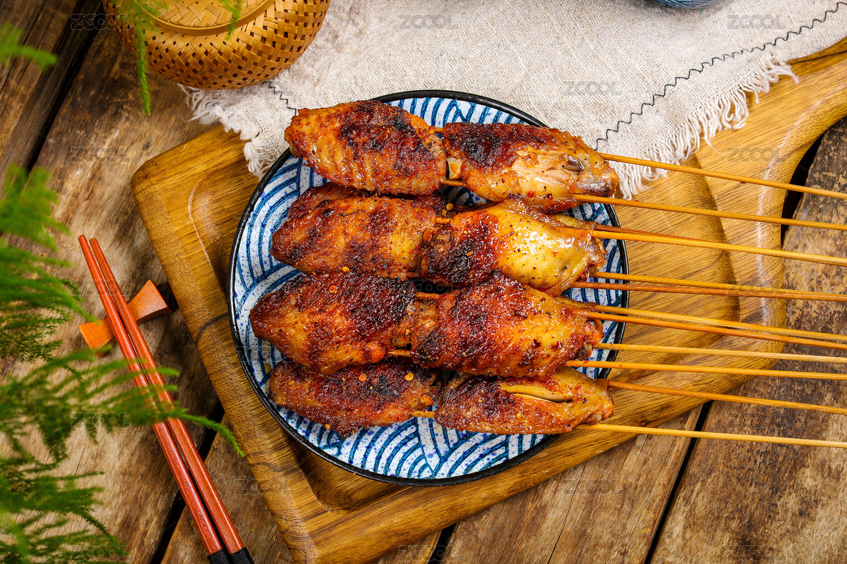 宵夜烤串美食奧爾良烤翅（主預(yù)覽-8666891） - 未分類(lèi) - 站酷設(shè)計(jì)師曇華碎影原創(chuàng)素材 - 站酷ZCOOL
