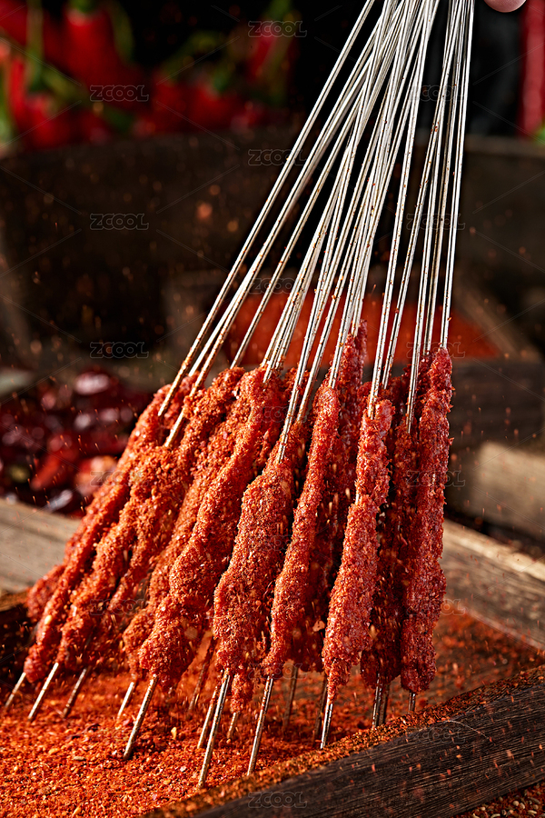 錦州特色辣子生鮮牛肉串刺身（主預覽-12697211） - 未分類 - 站酷設(shè)計師藍太陽TNT原創(chuàng)素材 - 站酷ZCOOL