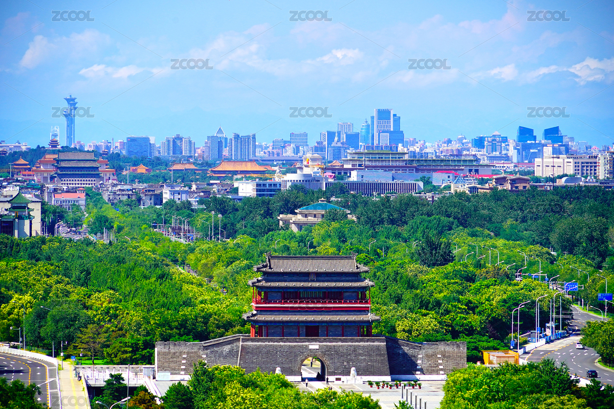 北京：中軸線永定門城樓（主預(yù)覽-10687623） - 未分類 - 站酷設(shè)計師SJRbired原創(chuàng)素材 - 站酷ZCOOL