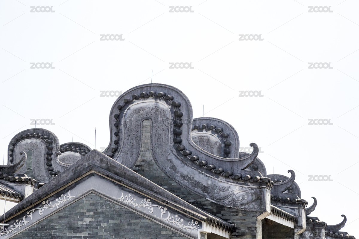 廣州嶺南印象園的鍋耳屋古建筑群（主預覽-7543354） - 未分類 - 站酷設計師玖菇莨原創(chuàng)素材 - 站酷ZCOOL