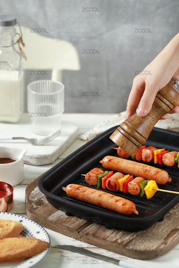 亮调烤肠与烤串（主预览-3842711） - 未分类 - 站酷设计师Claire_猫小猫原创素材 - 站酷ZCOOL
