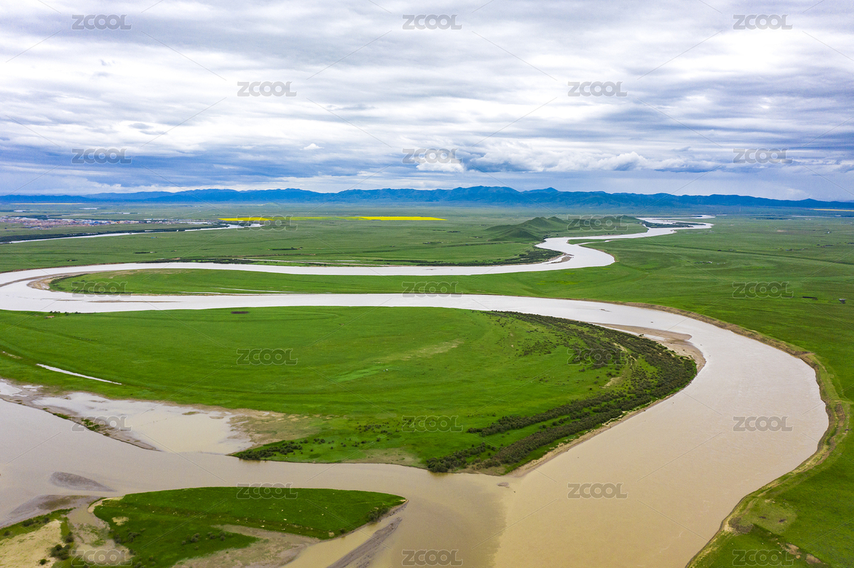 航拍四川阿壩州若爾蓋草原黃河九曲第一彎（主預覽-1241075） - 未分類 - 站酷設計師昨夜的潮汐原創(chuàng)素材 - 站酷ZCOOL