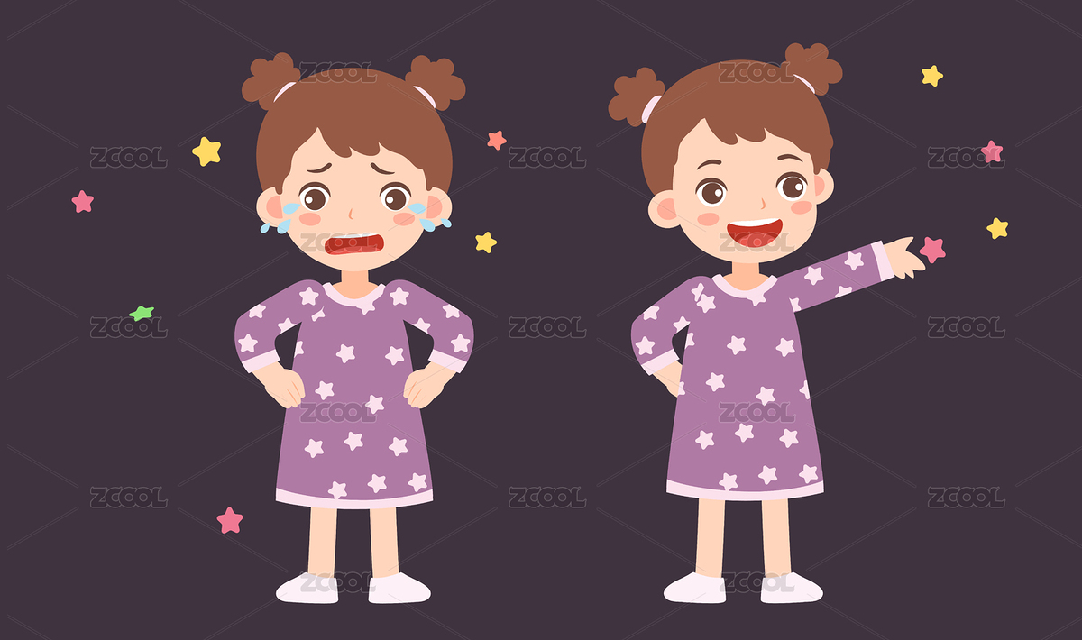 丸子头小女孩人物角色设定（主预览-6044885） - 未分类 - 站酷设计师Anniebugu原创素材 - 站酷ZCOOL