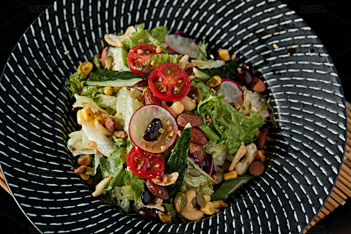 堅果時蔬沙拉（主預(yù)覽-4693233） - 未分類 - 站酷設(shè)計師藍太陽TNT原創(chuàng)素材 - 站酷ZCOOL