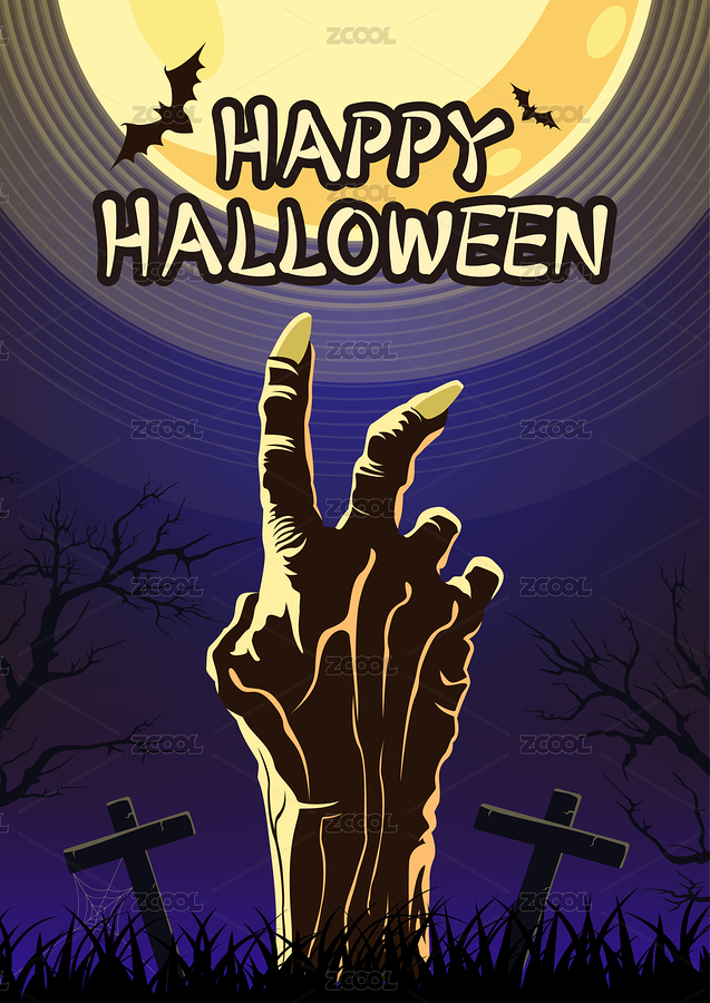 万圣节海报（主预览-5541756） - 未分类 - 站酷设计师BDZJason原创素材 - 站酷ZCOOL